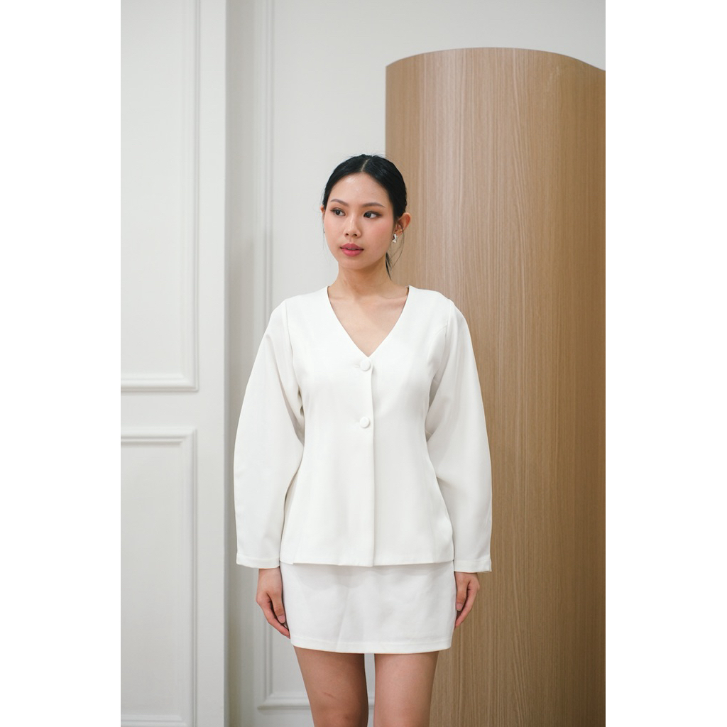 Elóre - LUMEE BLAZER | baju atasan blazer wanita premium dengan inner layer