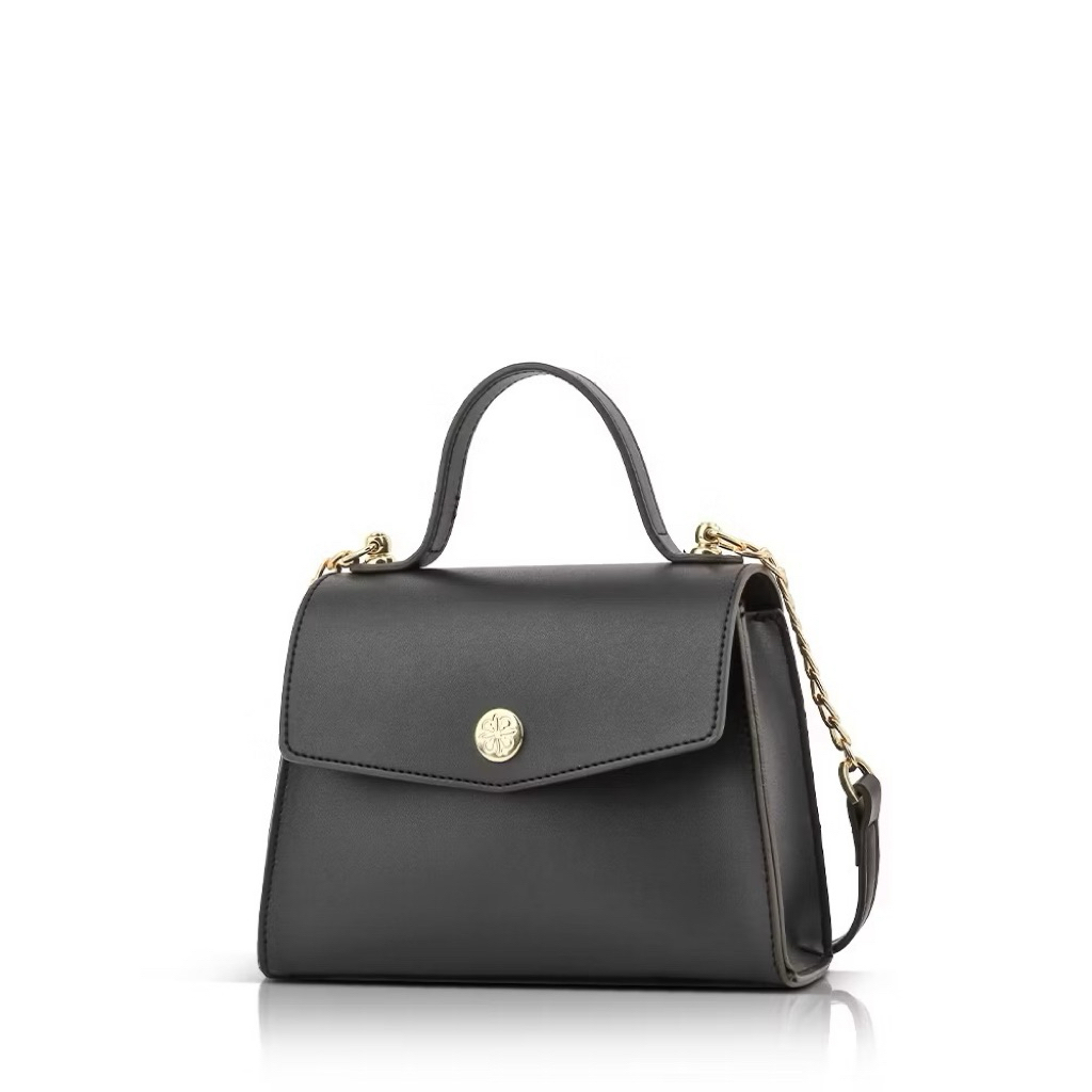 Tas Les Catino selempang warna hitam