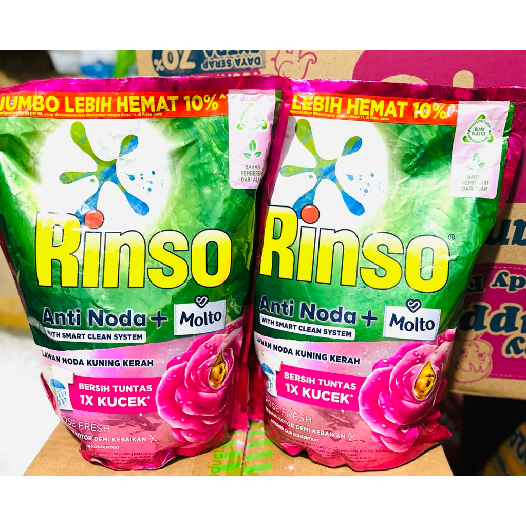 RINSO ANTI NODA + MOLTO 1,6 LITER