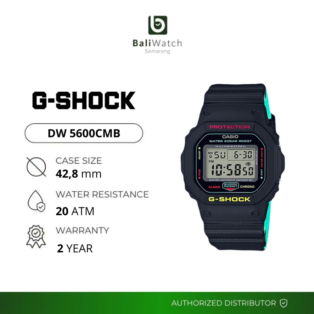 G-Shock DW 5600CMB Jam Tangan Pria