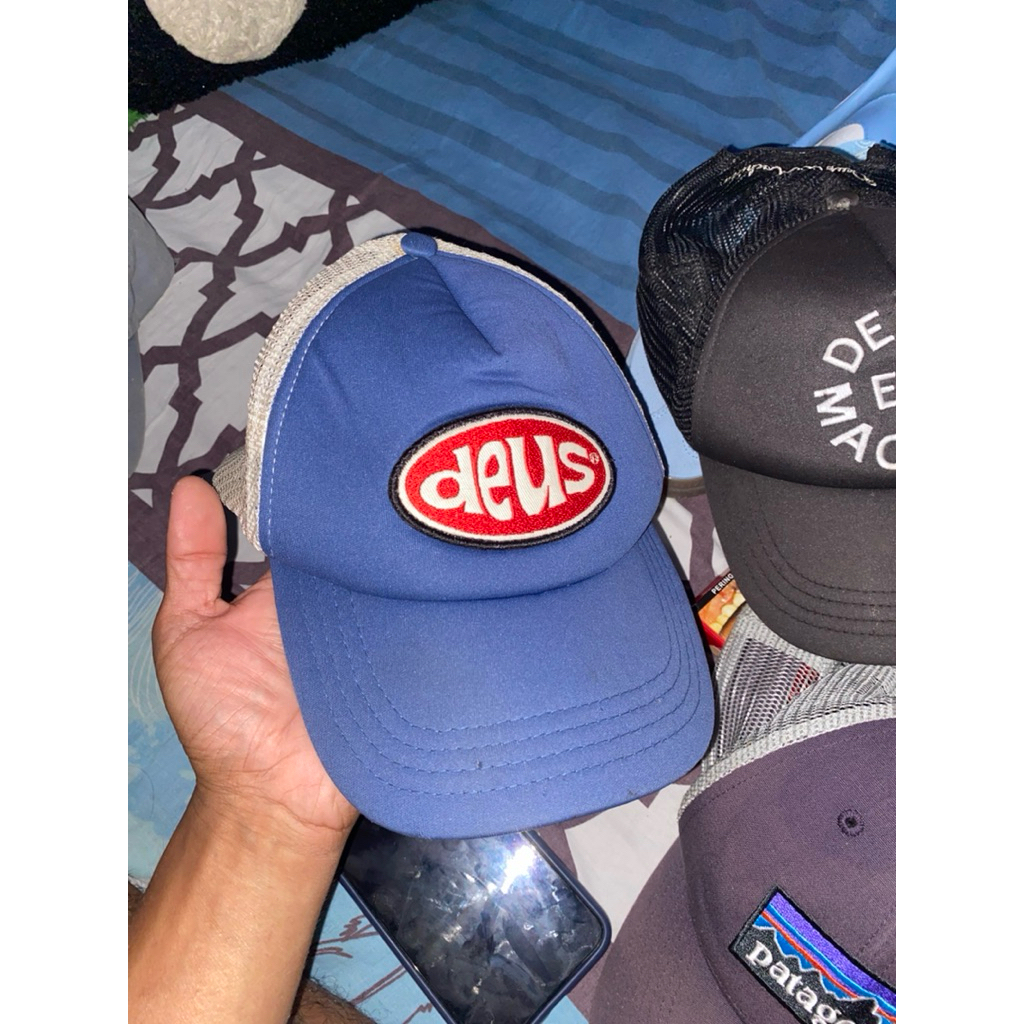 Trucker Deus Blue