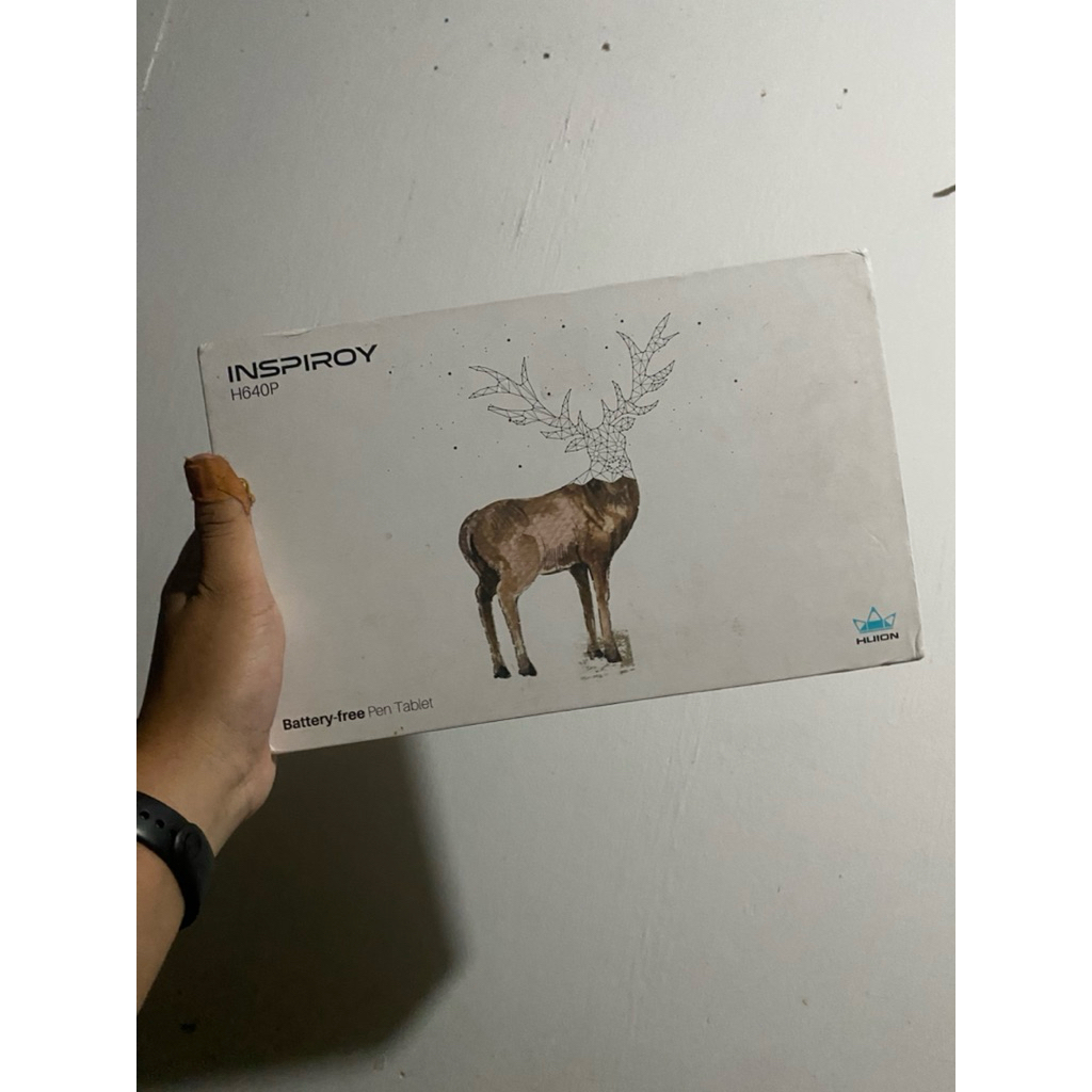 PENTAB HUION H640P SECOND PEN TABLET ANDROID, IOS, WINDOWS, MACOS