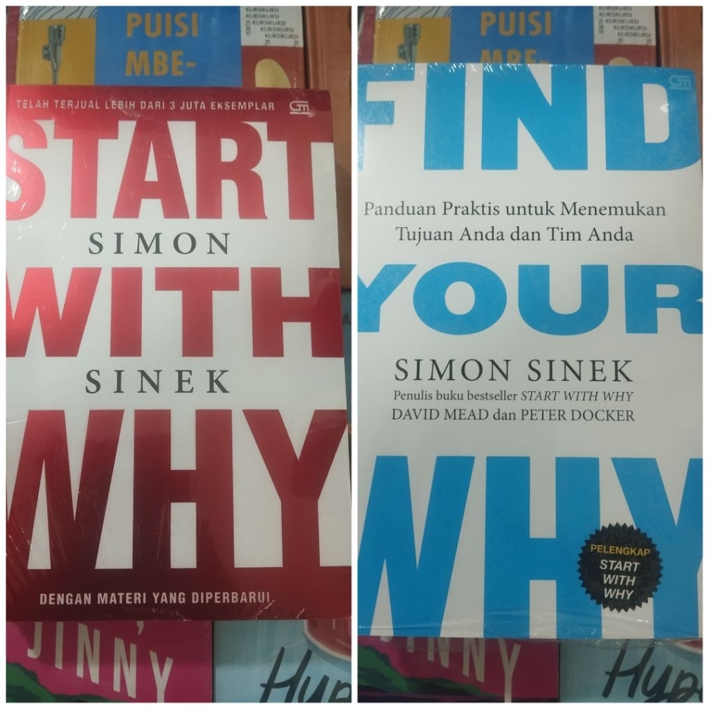"Original" Buku Karya Simon Sinek /Start With Why/Find Your Why
