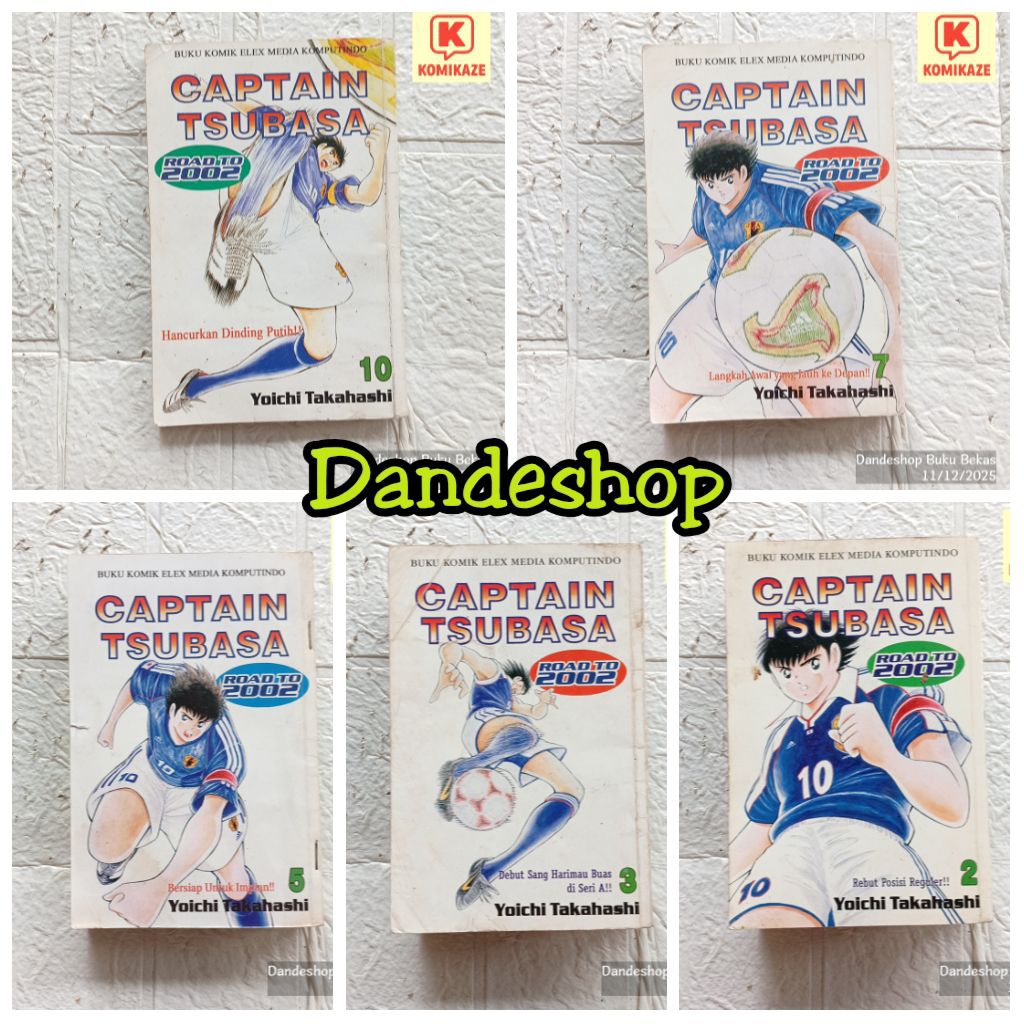 Captain Tsubasa Road to 2002 - Komik Bekas Preloved Original Cabutan