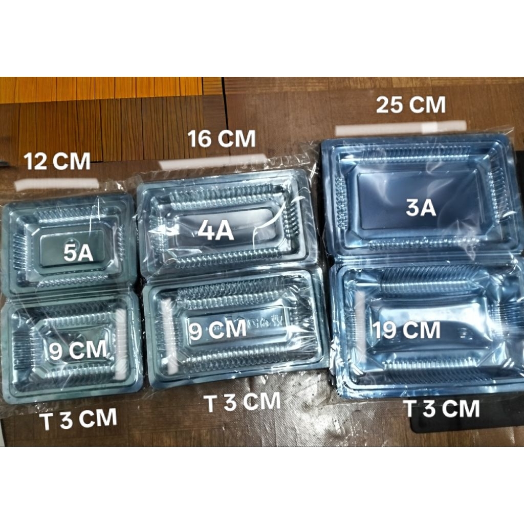 Plastik Mika Bening 3A, 4A, 5A, 6A @25 Pcs