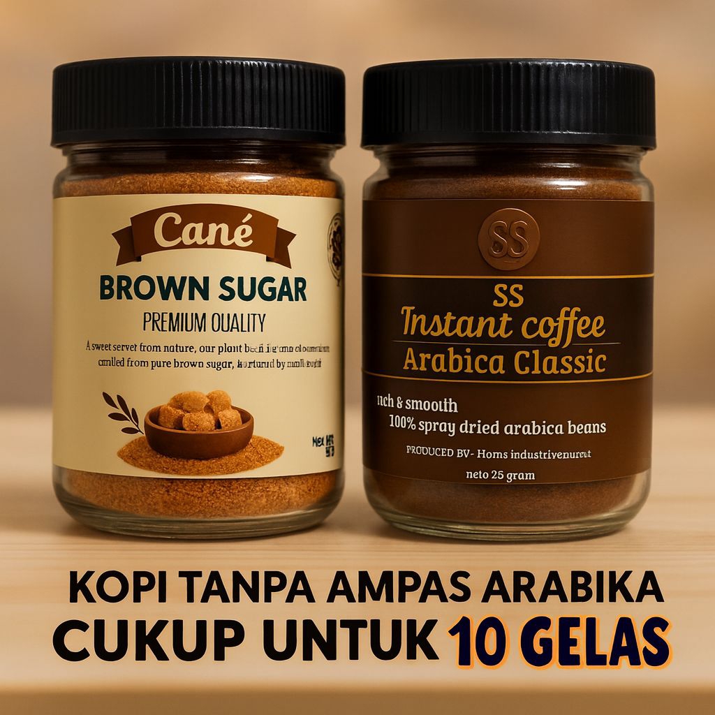 Kopi Tanpa Ampas - Kopi Arabika - Americano - Kopi Hitam Tanpa Ampas