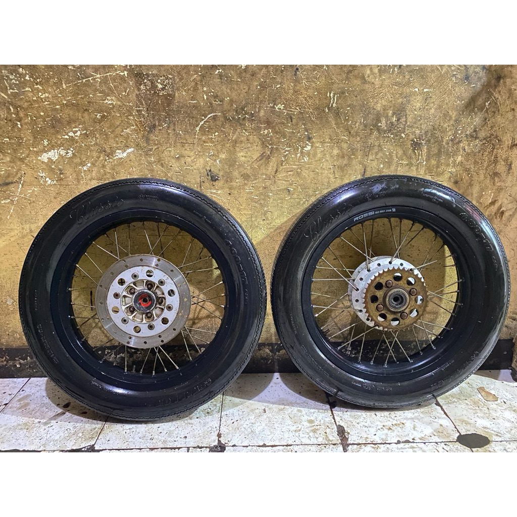 velg set ring 17x250 17x300 rossi  ban classic tromol tiger
