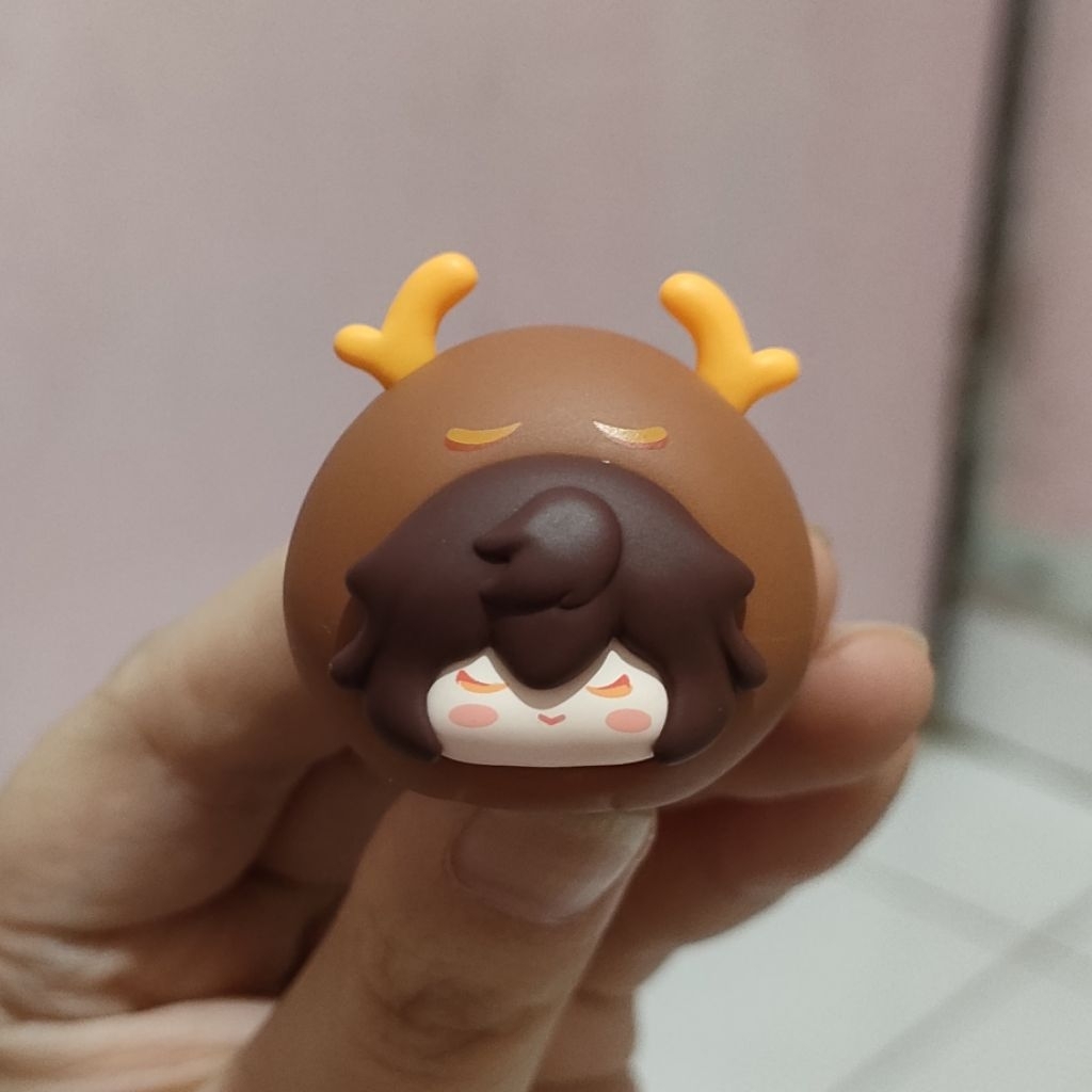 [OFFICIAL] Mini Figurine Bean Zhongli Genshin Impact Mini Cute Cubs Party figur kecil game anime luc