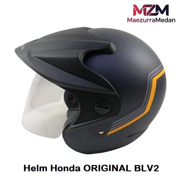 Helm Honda Original Bawaan AHM Blue V2 / BLV2