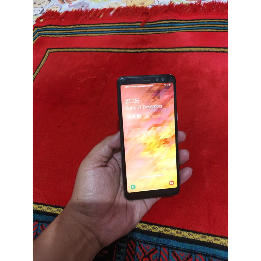 samsung a8 2019 A8 NFC ram 4gb garansi resmi normal smua hp bekas murah