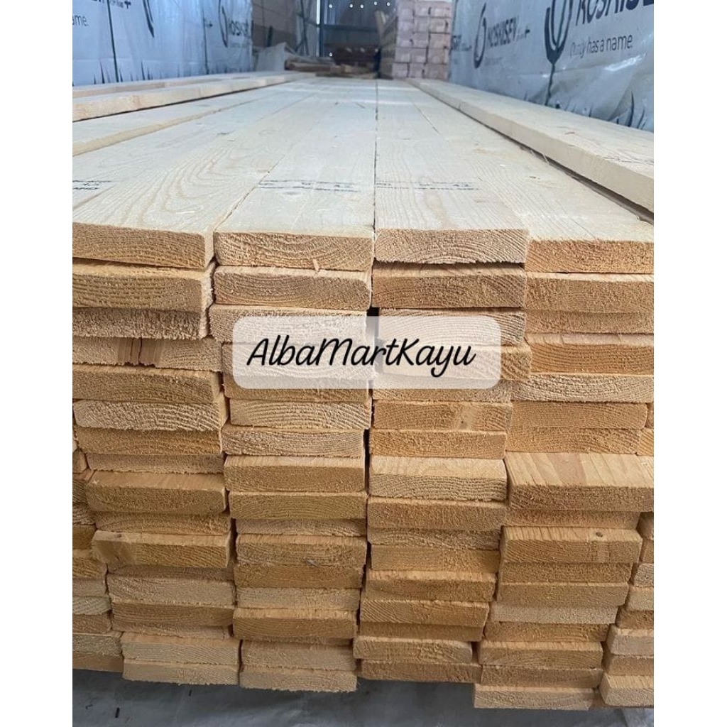 Papan Kayu 1,5x8  Packing Kayu Baru Bukan Kayu Bekas Panjang 120CM