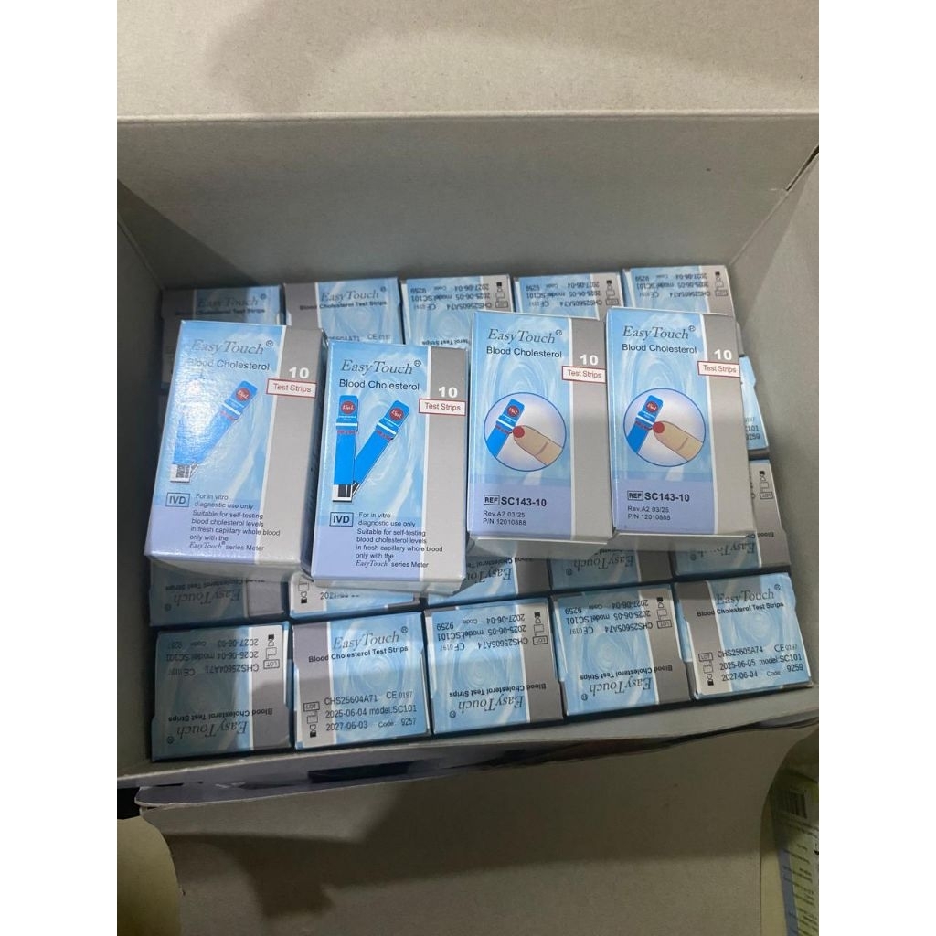 Strip Glukosa Easy Touch – 100% Original