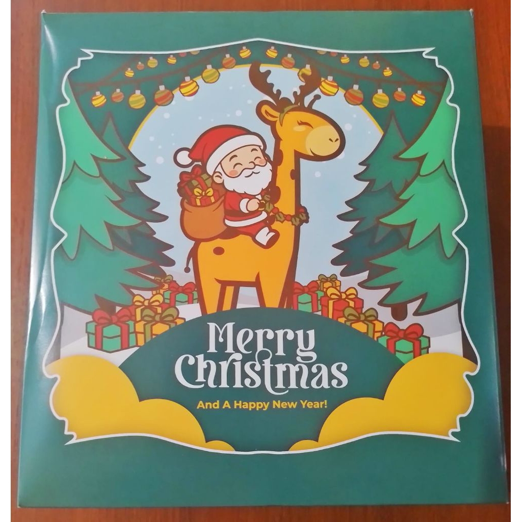 HAMPERS NATAL CHRISTMAS HAMPERS ROTI JERAPAH ROTI PORK HAM CHEESE ROTI JERAPAH COKLAT