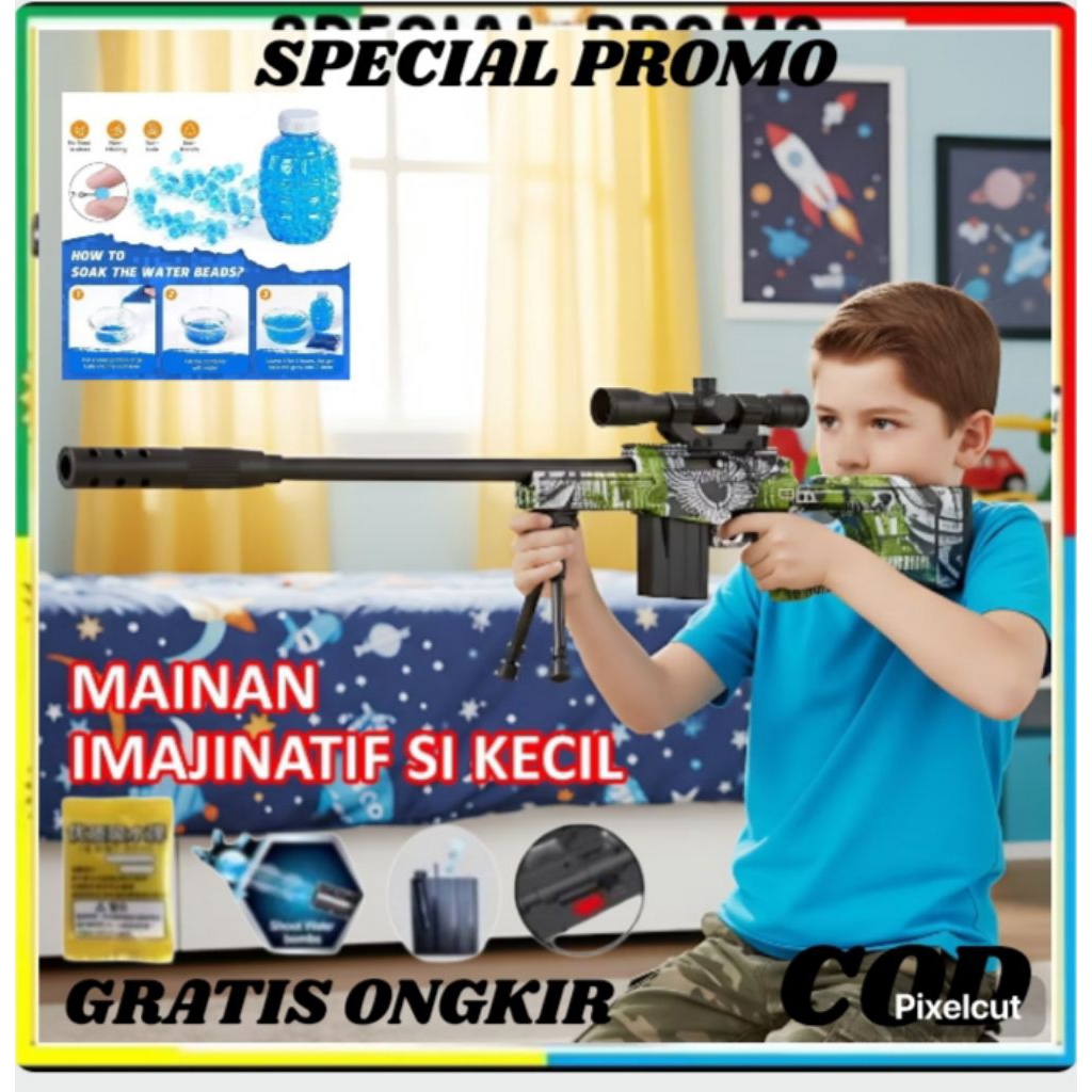 Replika Mainan Cowok Tactical Battleground SNI//MAINAN PISTOL PISTOLAN TEMBAK TEMBAKAN  ANAK LAKI LA