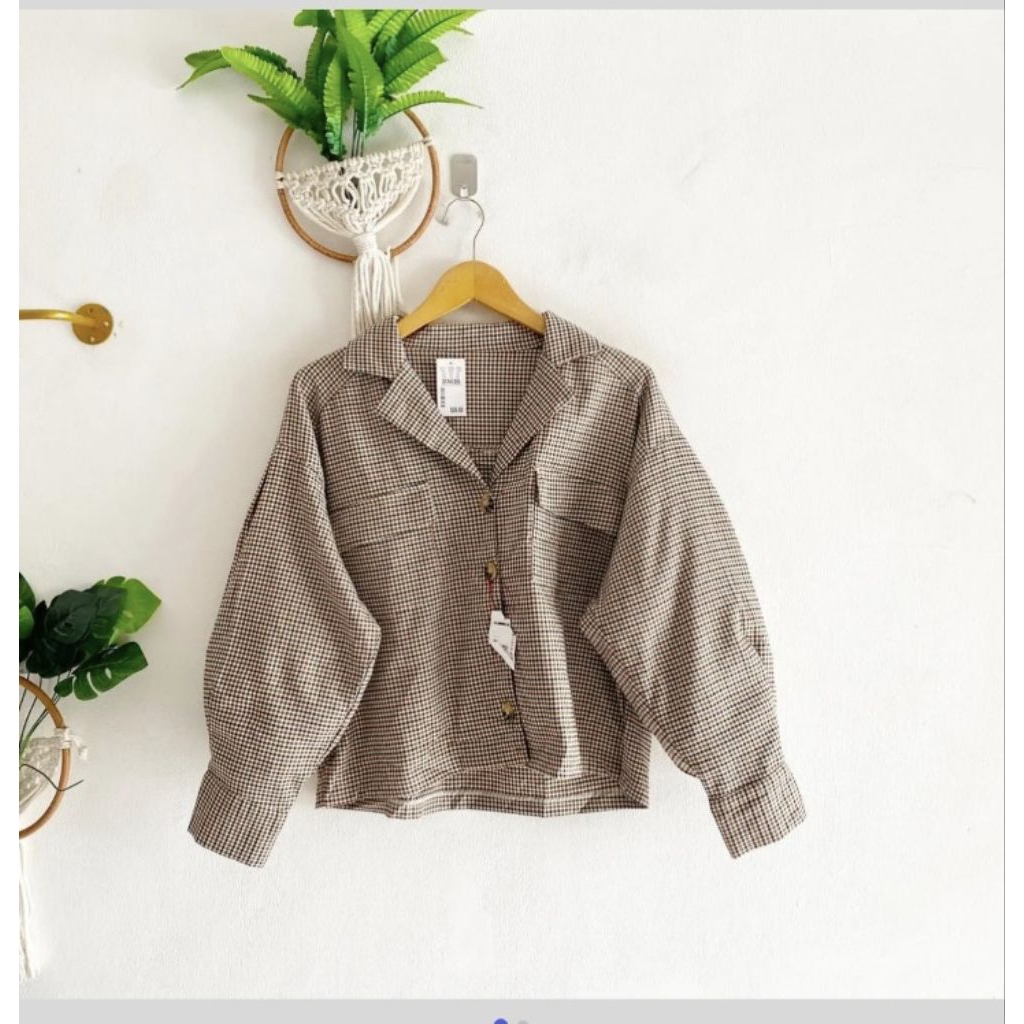 (Preloved) Blazer Houndstooth