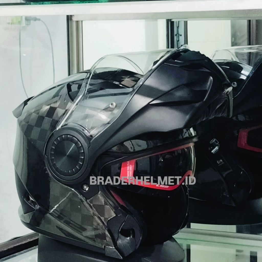 HELM MODULAR XXL LS2 CARBON VORTEX