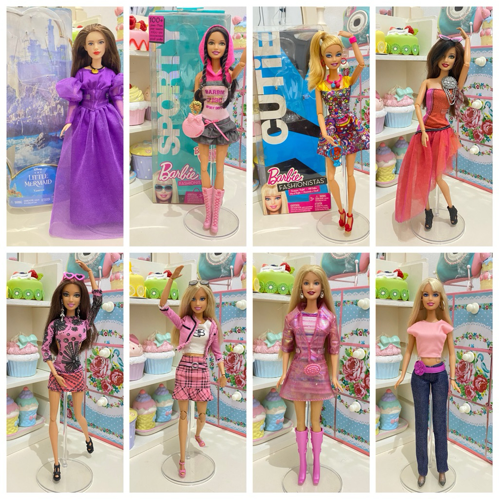 Barbie special ori mattel vintage 2000an rare collector kolektor totally stylin' tattoos , color you