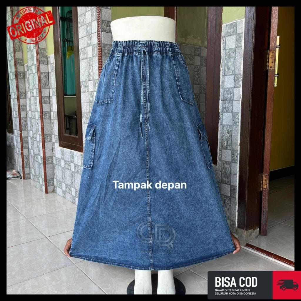 Rok Jeans Wanita Rok Payung Jeans Wanita Rok Kuliah Rok Kuliah Rok Jeans