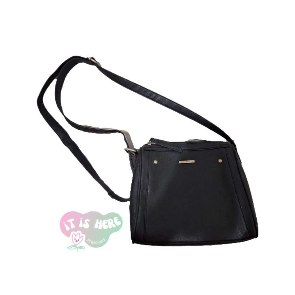 Preloved - Tas Wanita Sophie Martin Warna Hitam