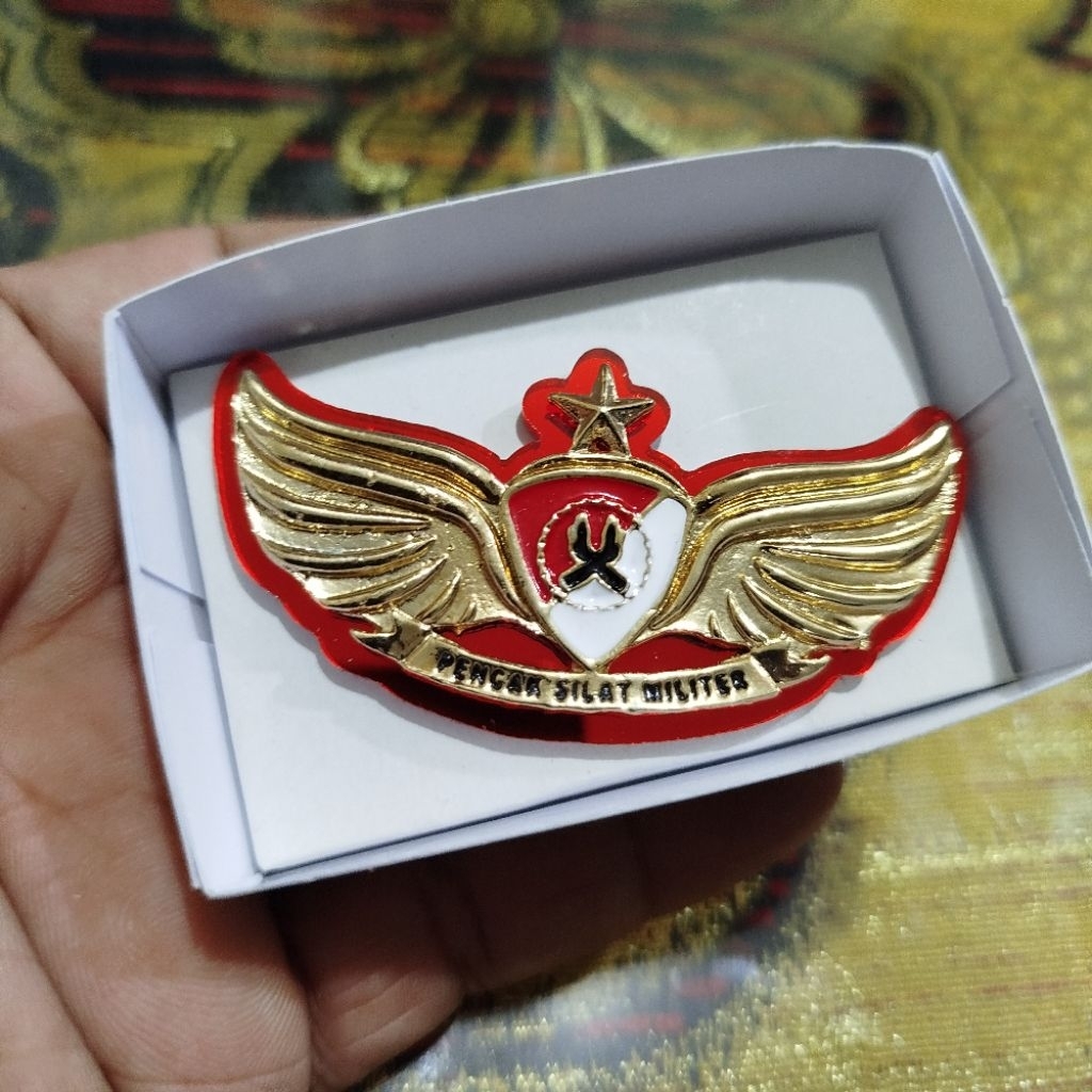 brevet pin wing pencak silat militer psm dasar mika