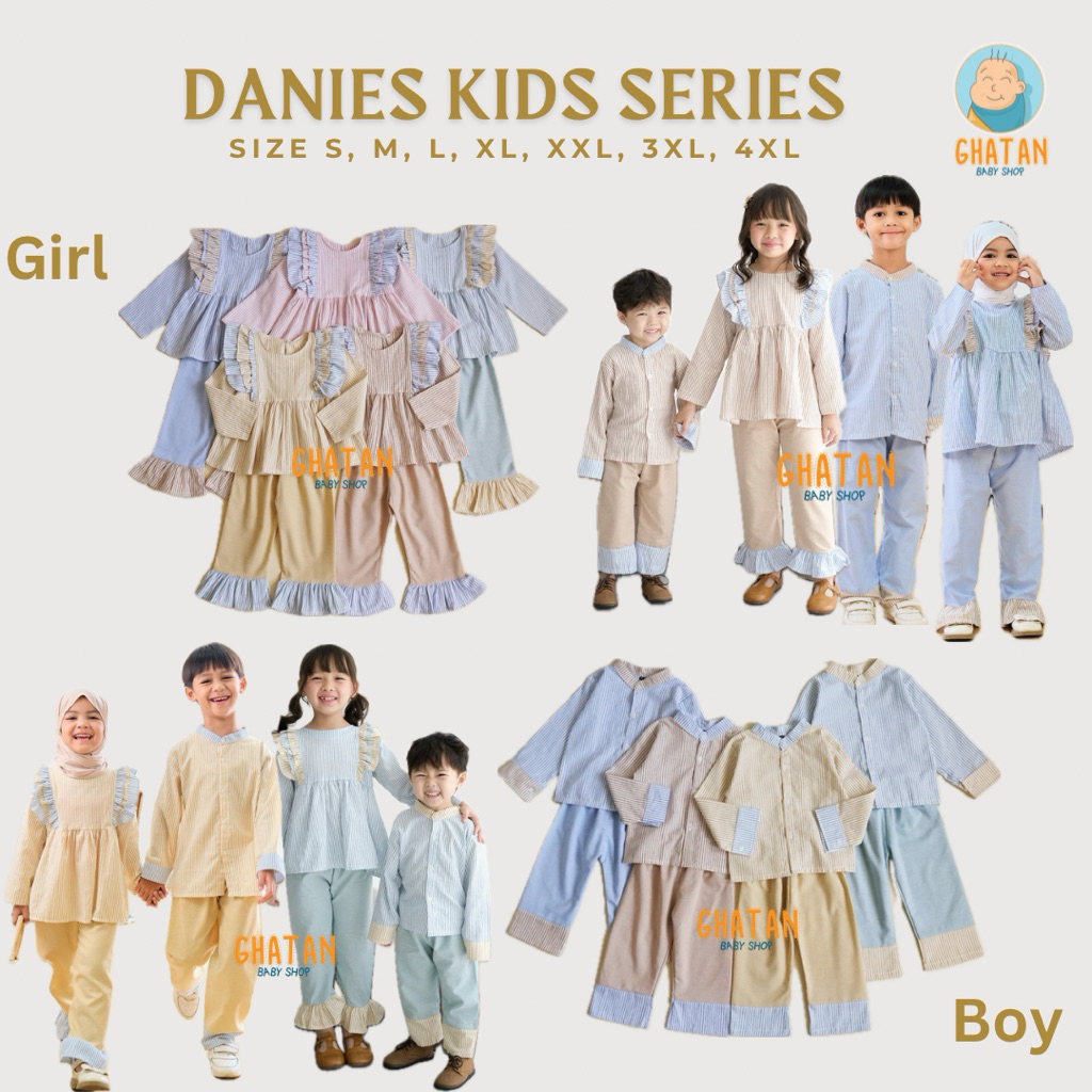 DANIES SERIES KIDS TOBELI KIDS SETELAN PANJANG ANAK RAYA COLLECTION