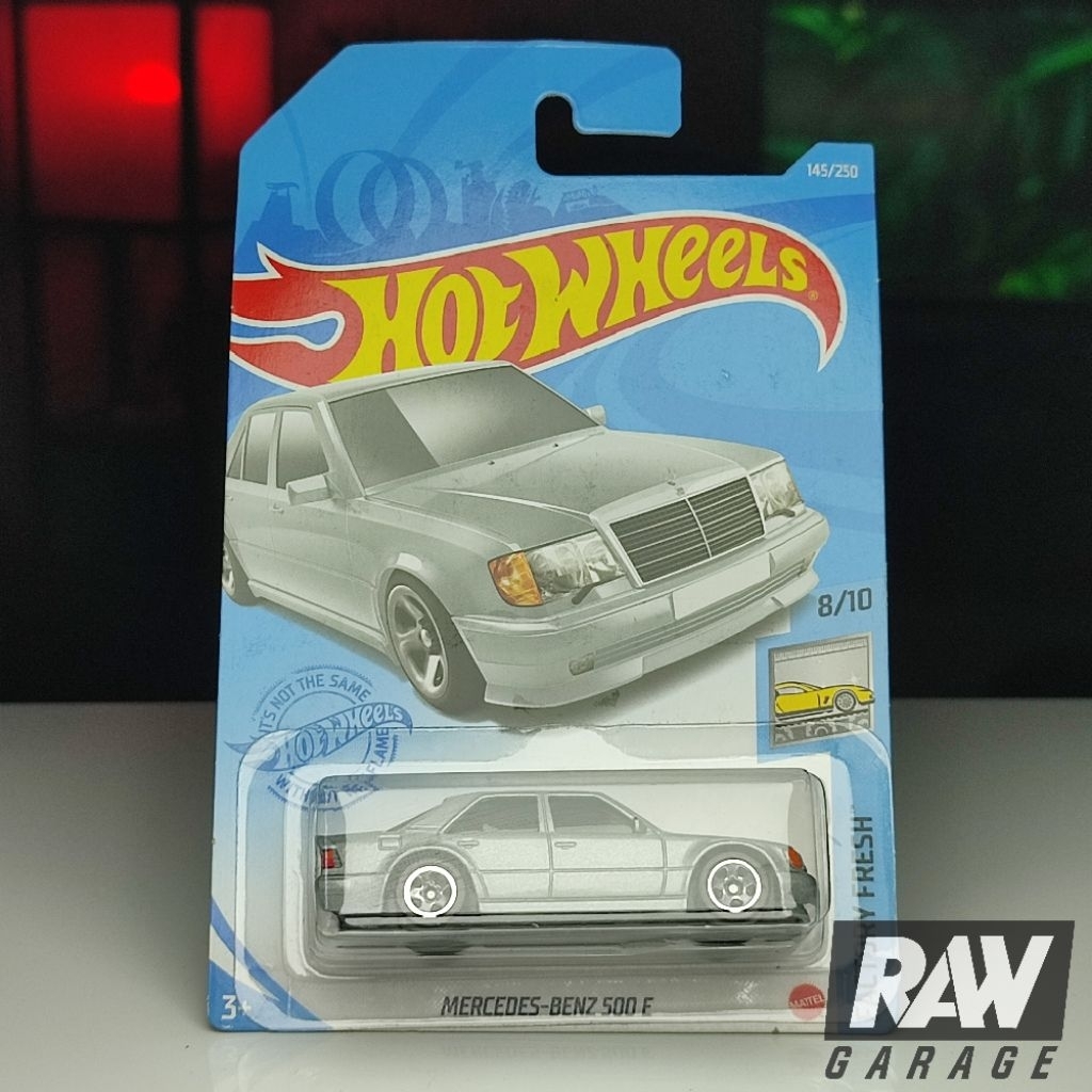 Hot Wheels Mercedes Benz 500 E Silver