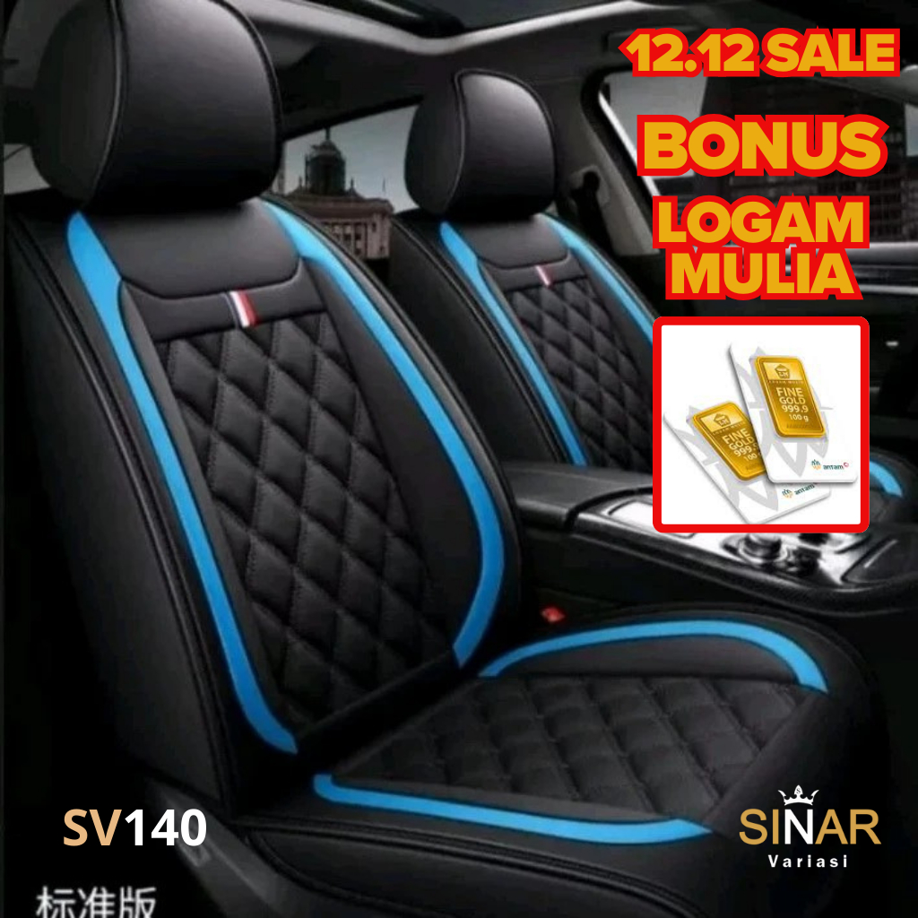 SINAR VARIASI JOK MOBIL Sarung Jok Mobil Innova Reborn Zenix Fortuner Pajero Avanza Veloz Xenia Rush