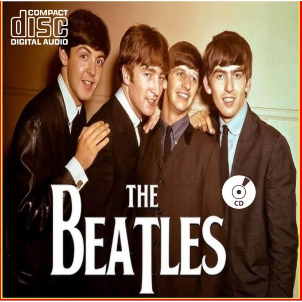 KASET CD LAGU THE BEATLES KASET CD MOBIL ORIGINAL - KASET CD LAGU BARAT LAWAS