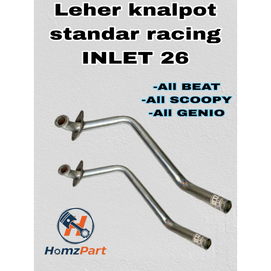 Leher Knalpot Standar Racing Beat Scoopy Genio Leher Knalpot Standar Racing Beat fi Karbu Esp Beat D