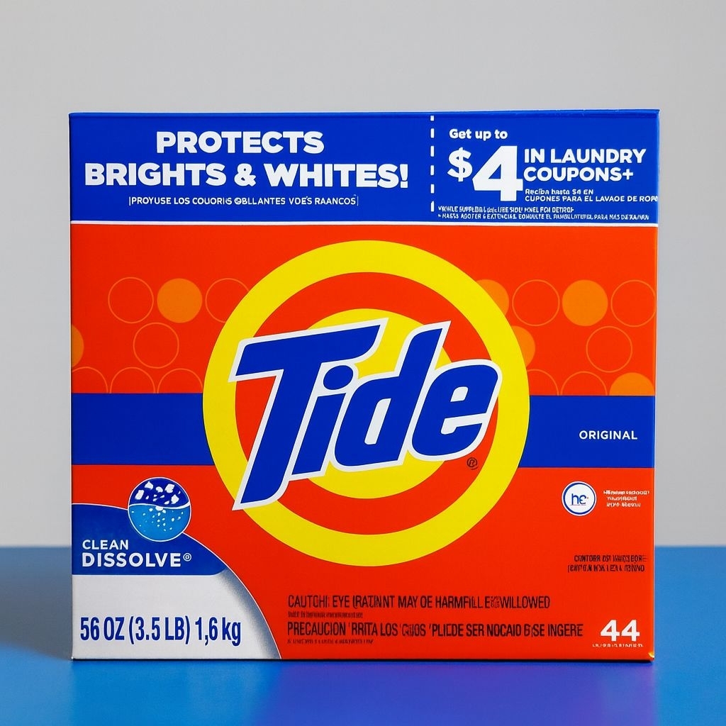 Tide Original Detergent Powder 1.6kg – Deterjen Bubuk Penghilang Noda 44x Cuci