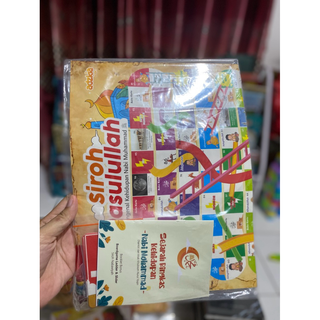 permainan ular tangga sirah Rasulullah (Perjalanan kehidupan Rasulullah)