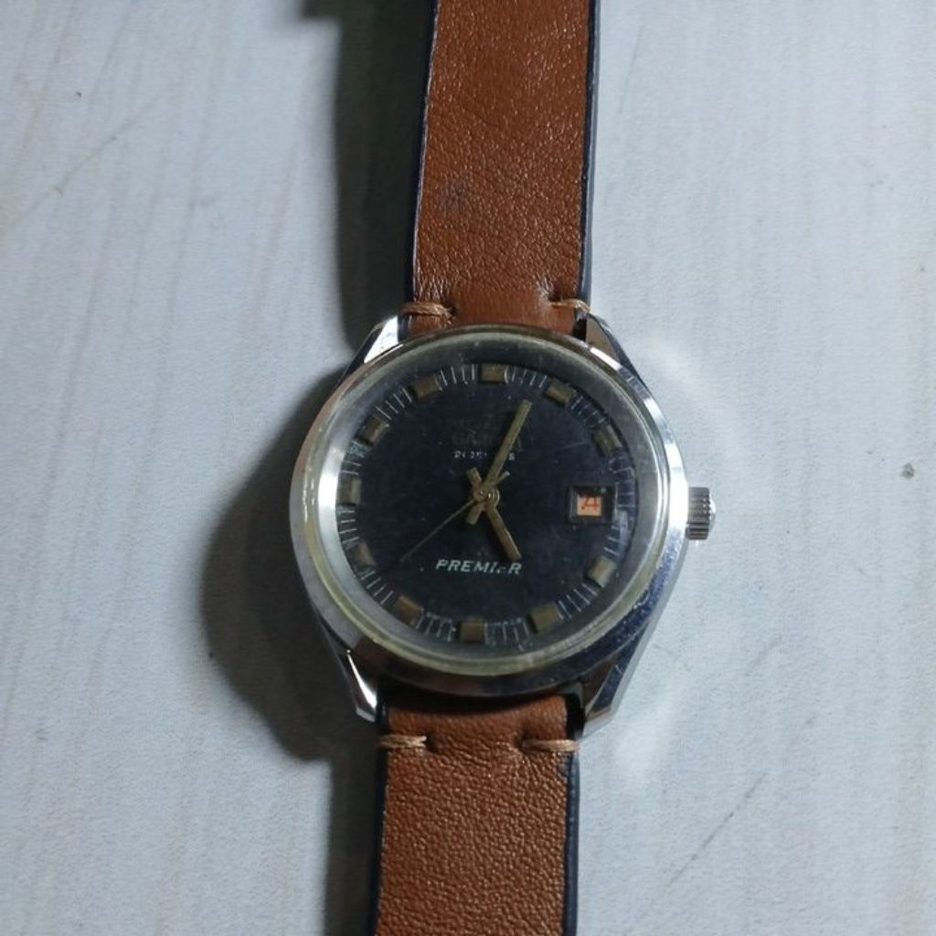 Jam tangan Garuda premier swiss made original strap after market kulit sapi asli manual winding
