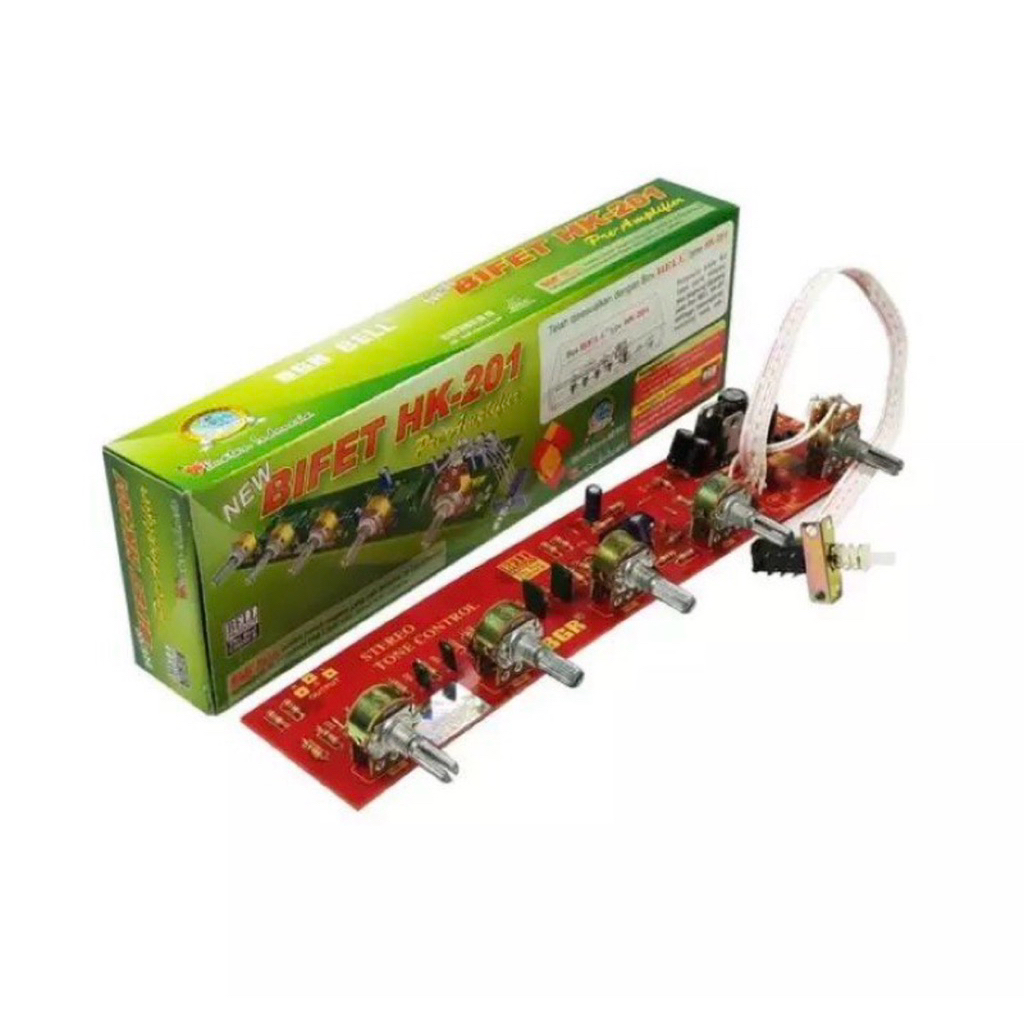 KIT TONE CONTROL BIFET HK 201 BIFET HK201 HK-201 TANPA RELAY TONE CONTROL BELL BGR