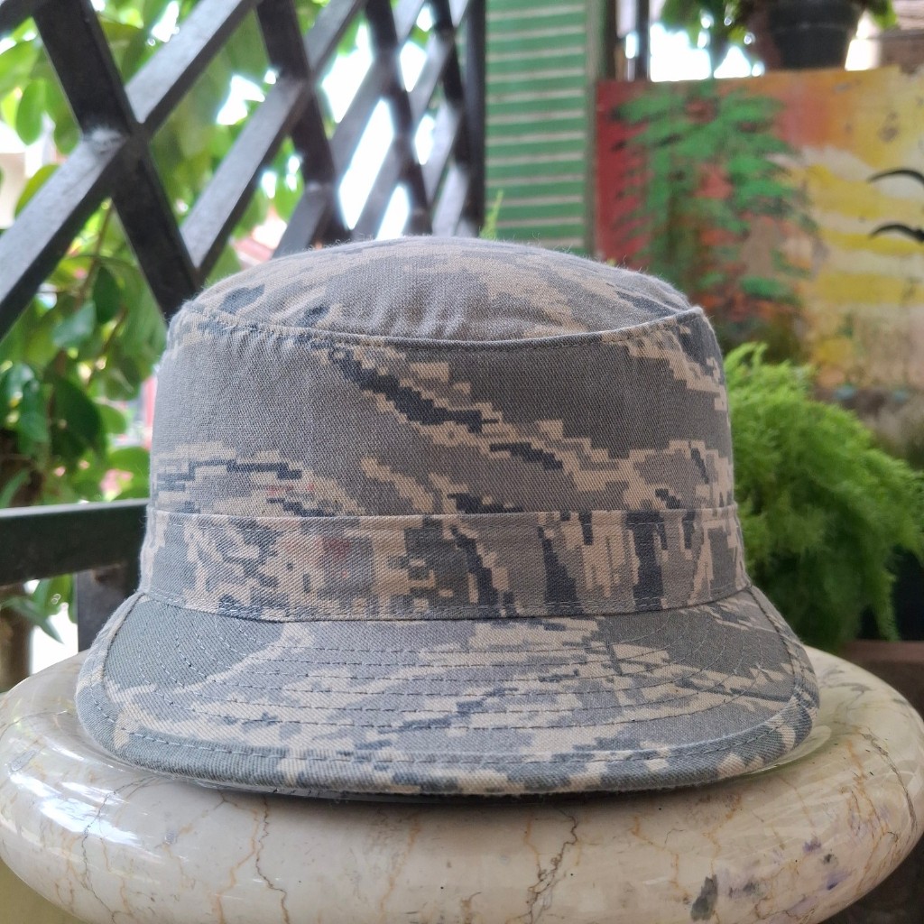 Topi BDU / Utility Cap Militer US Air Force Digital Camo