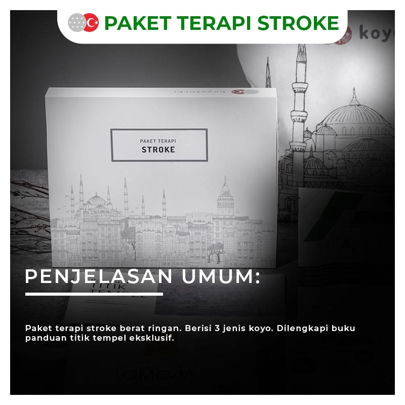Paket terapi transdermal untuk stroke berat dan ringan