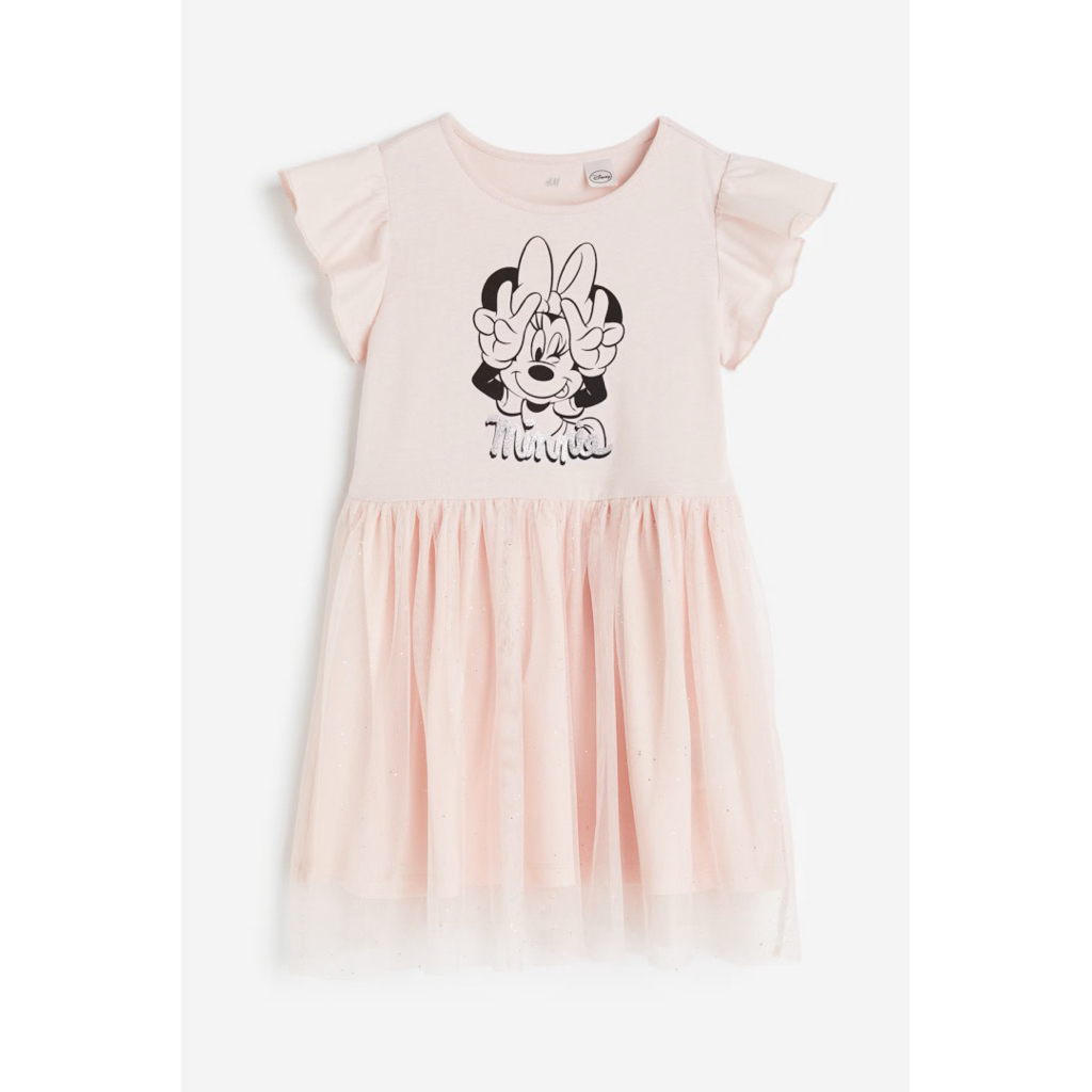 H&M SALE, Minnie Mouse Pink Tulle Skirt Dress