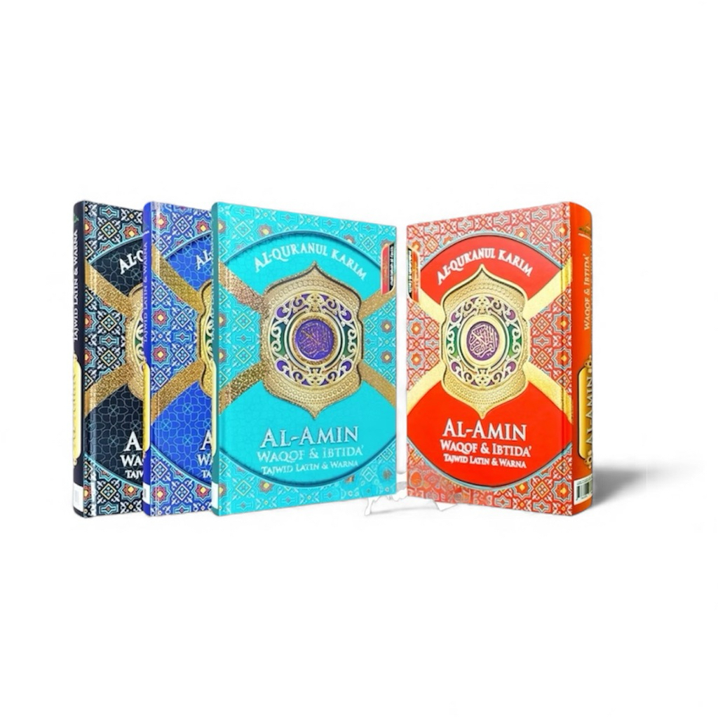 Mushaf Al Quran Al Amin , Mushaf Al Quran Al Amin Waqaf Ibtida Tajwid Latin & Warna