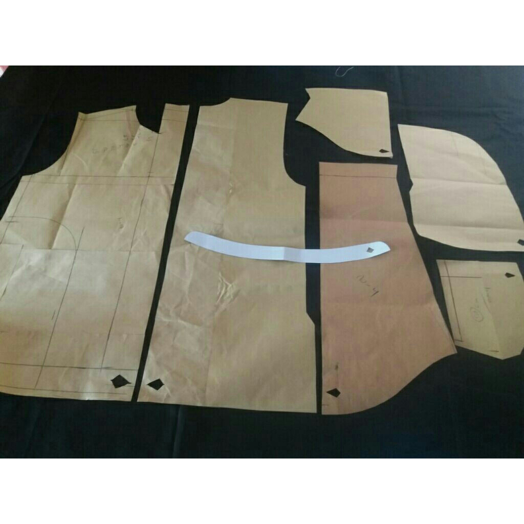 POLA BAJU KOKO ANAK LENGKAP