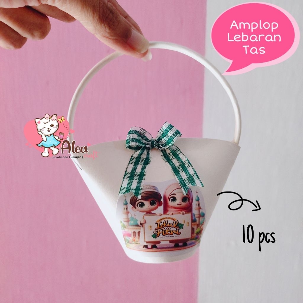 Amplop Lebaran Idul Fitri model tas mini unik lucu Amplop lebaran tas