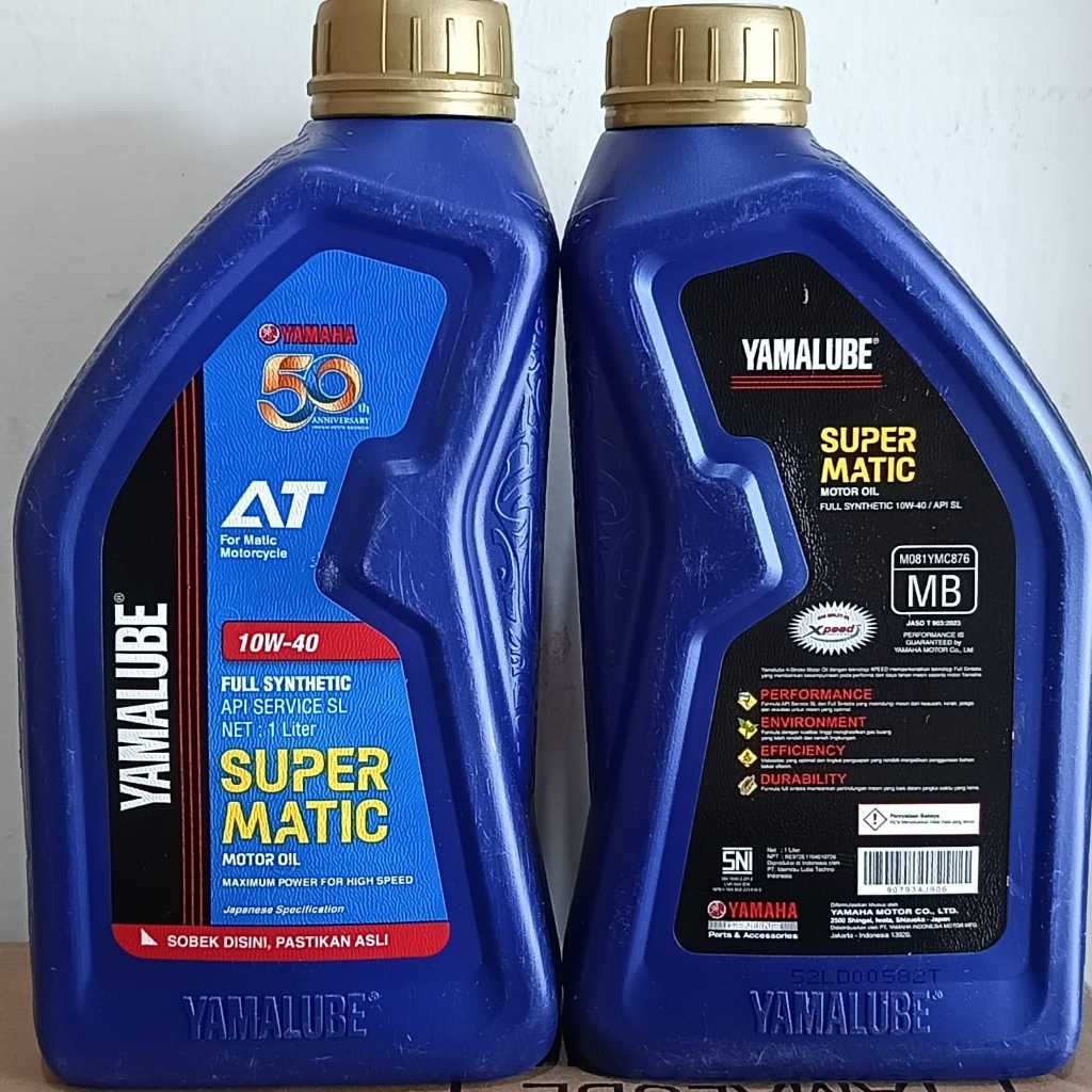 () OLI MESIN universal 0.8l 1l 0.8 800 1liter yamalube super matic yamalube sport