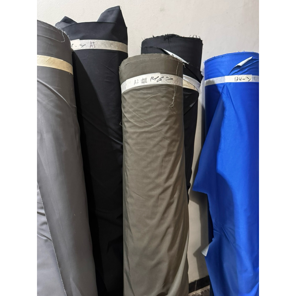 Kain taslan Korea Waterproof Coating Balon ( Bahan Jacket Outdoor, Tent, Raincoat, DII
