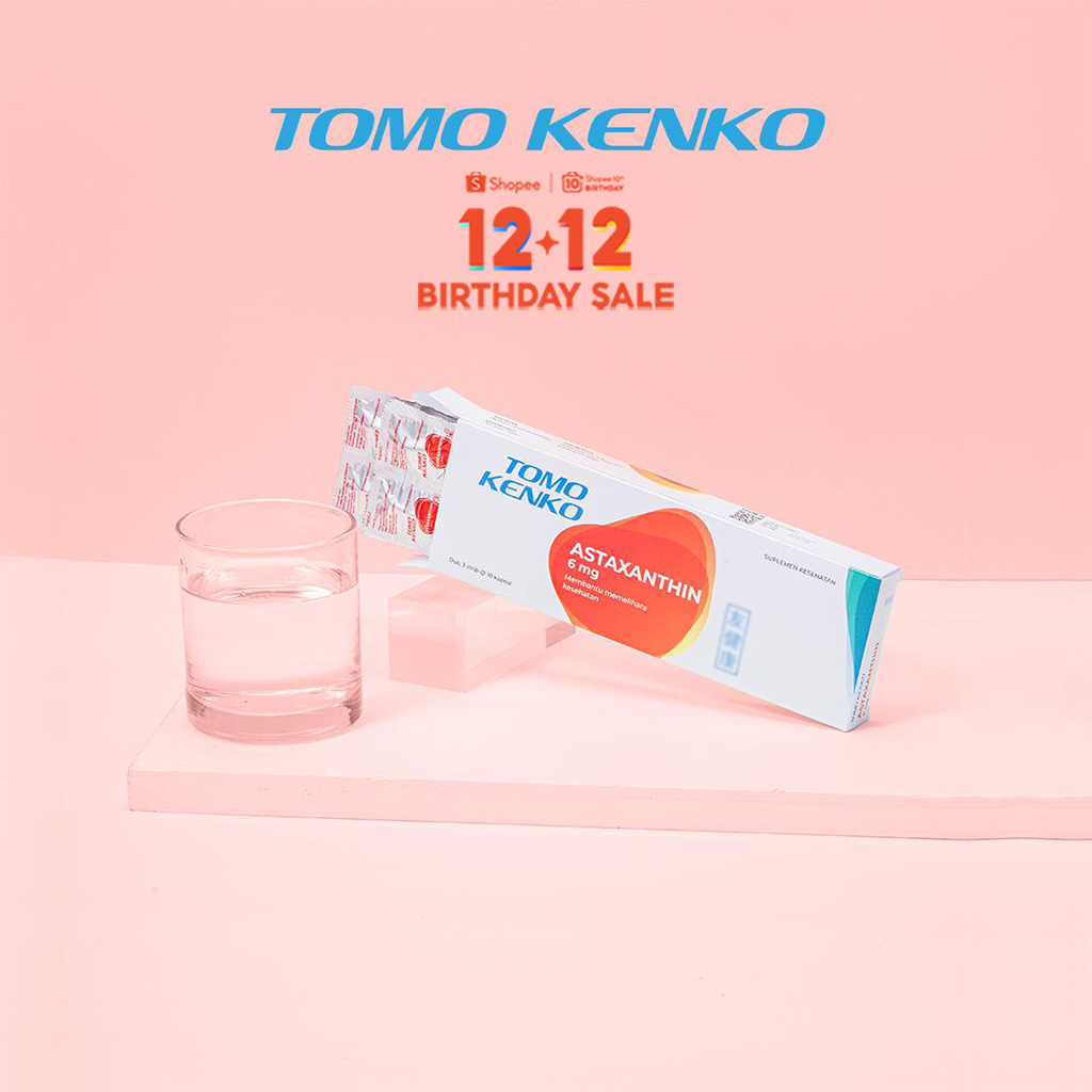 Tomo Kenko Astaxanthin 6 mg  | Daya Tahan Tubuh