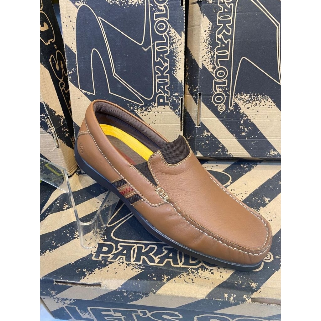 Sepatu casual pria Pakalolo matrial asli kulit