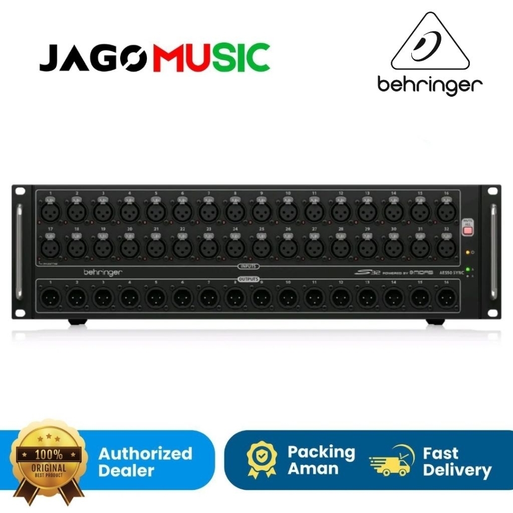 Behringer S32 Snake Cable Digital 32-Channel Original