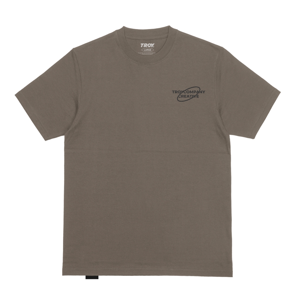 Troy Company Tshirt Maple Brown Visibly - Kaos Lengan Pendek Kaos Coklat Maple MTD 3480