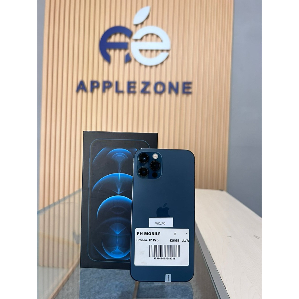 [1285] IPHONE 12 PRO 128 GB PASIFIC BLUE  WIFI ONLY & ALL OPERATOR