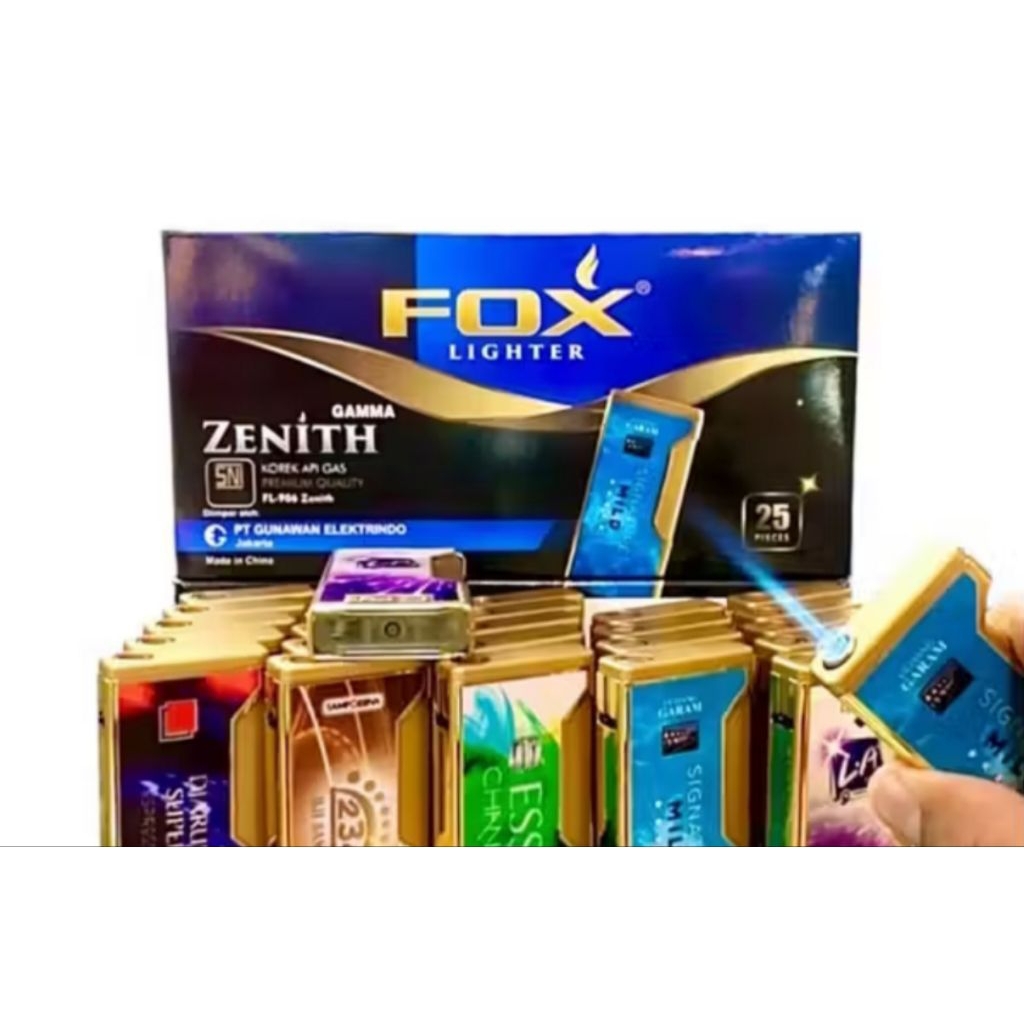 Korek Bara Zenit Besar tahan karat  / korek Premium Jumbo 25 Pcs