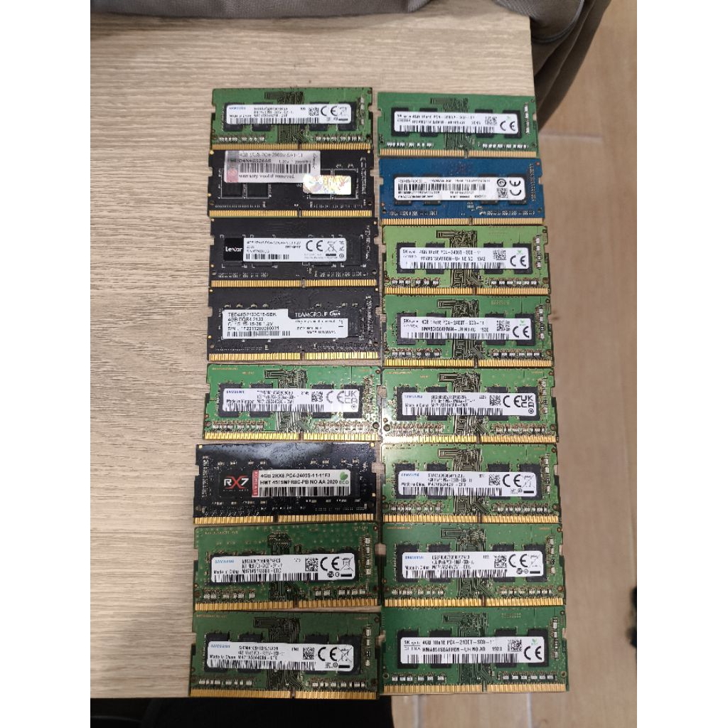 RAM Laptop SODIMM DDR4 4GB Second Seken Bekas