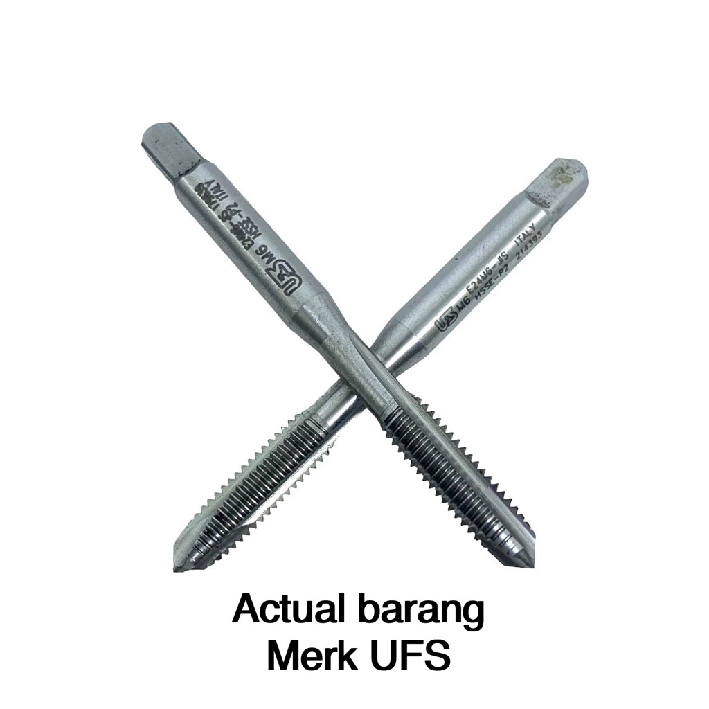 Tap M6x1 PO lurus Guhring jerman bekas seken mulus..Tap M6 x 1