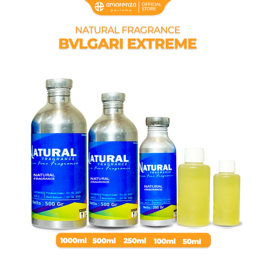 Bibit Parfum Murni Bvlgari Extreme For Man - Extreme Natural Fragrance